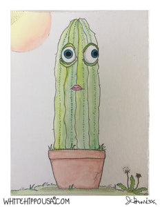 Cactus Creature -🌵👀