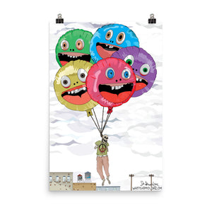 Balloon Art- Signed Print