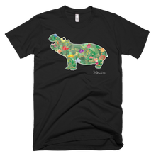 Flower Hippo- Short Sleeve T-Shirt