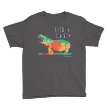 Painted Hippo- Youth Short Sleeve T-Shirt