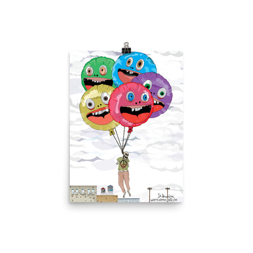 Balloon Art- Signed Print