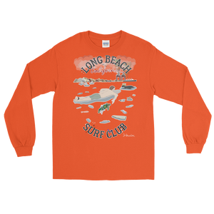 "Long Beach Surf Club" - Long Sleeve T-Shirt