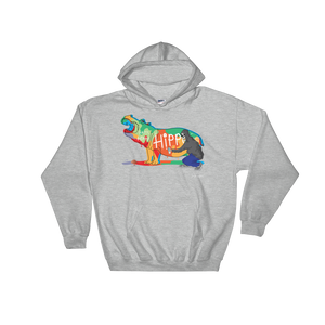 Hippo Bomb- Hooded Sweatshirt