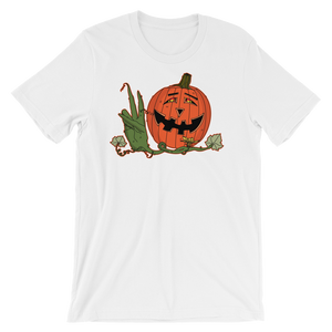 "Happy Hippy Peaceful Pumpkin"- Men's Short Sleeve T-Shirt (DEMO)